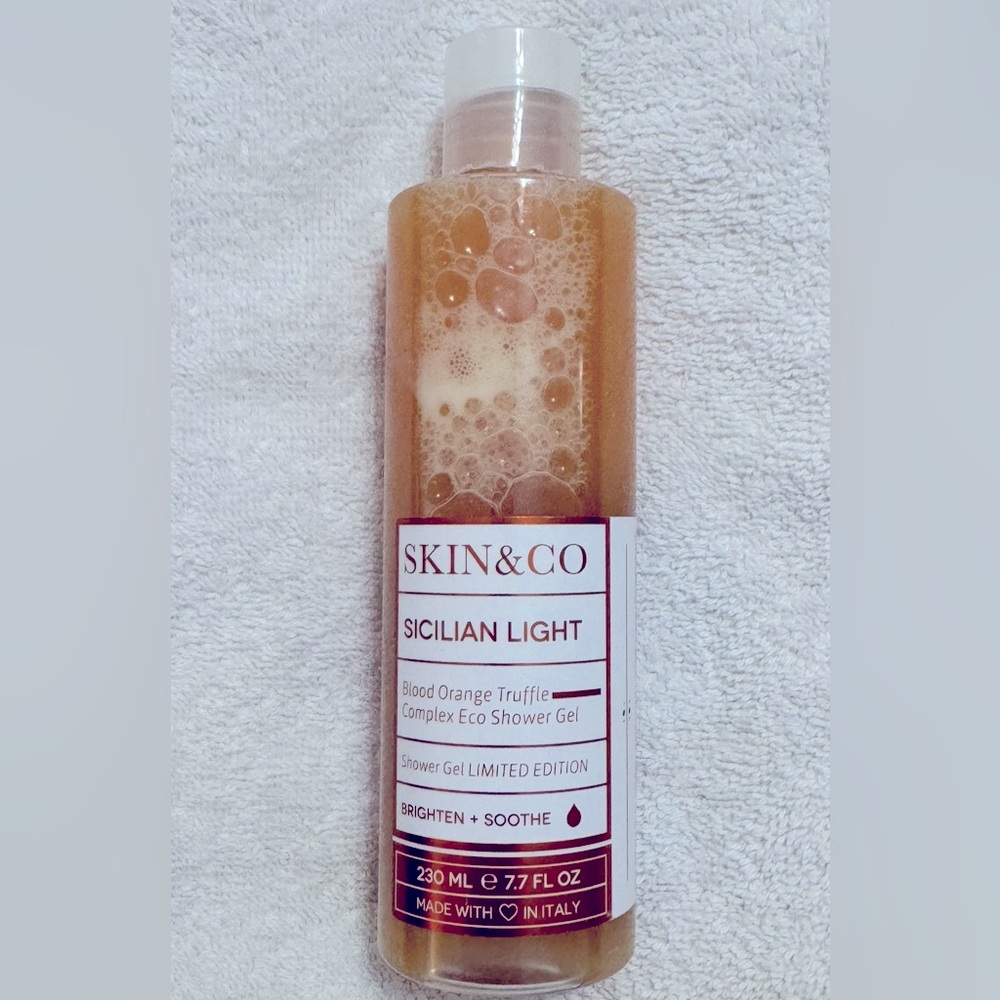 SKIN & CO SICILIAN LIGHT Blood Orange TrufflE Shower Gel 7.7oz BRAND NEW/SEALED